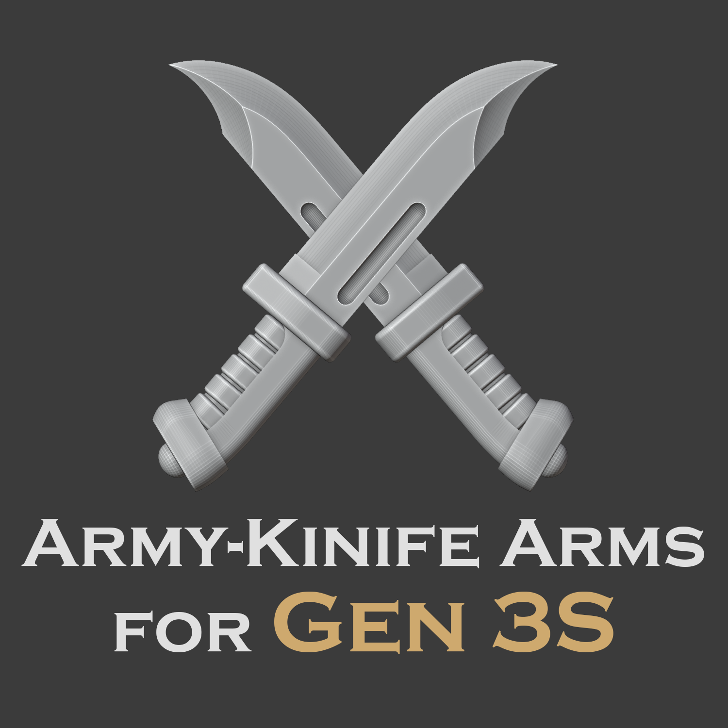 Heresy bits, M3 Combat knives