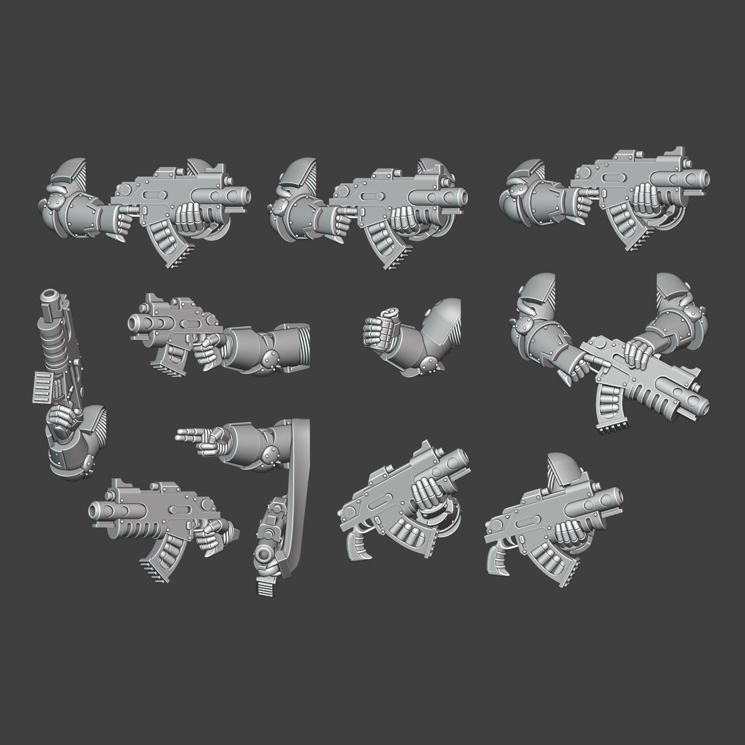 Heresy bits, M3 Boltgun Arms
