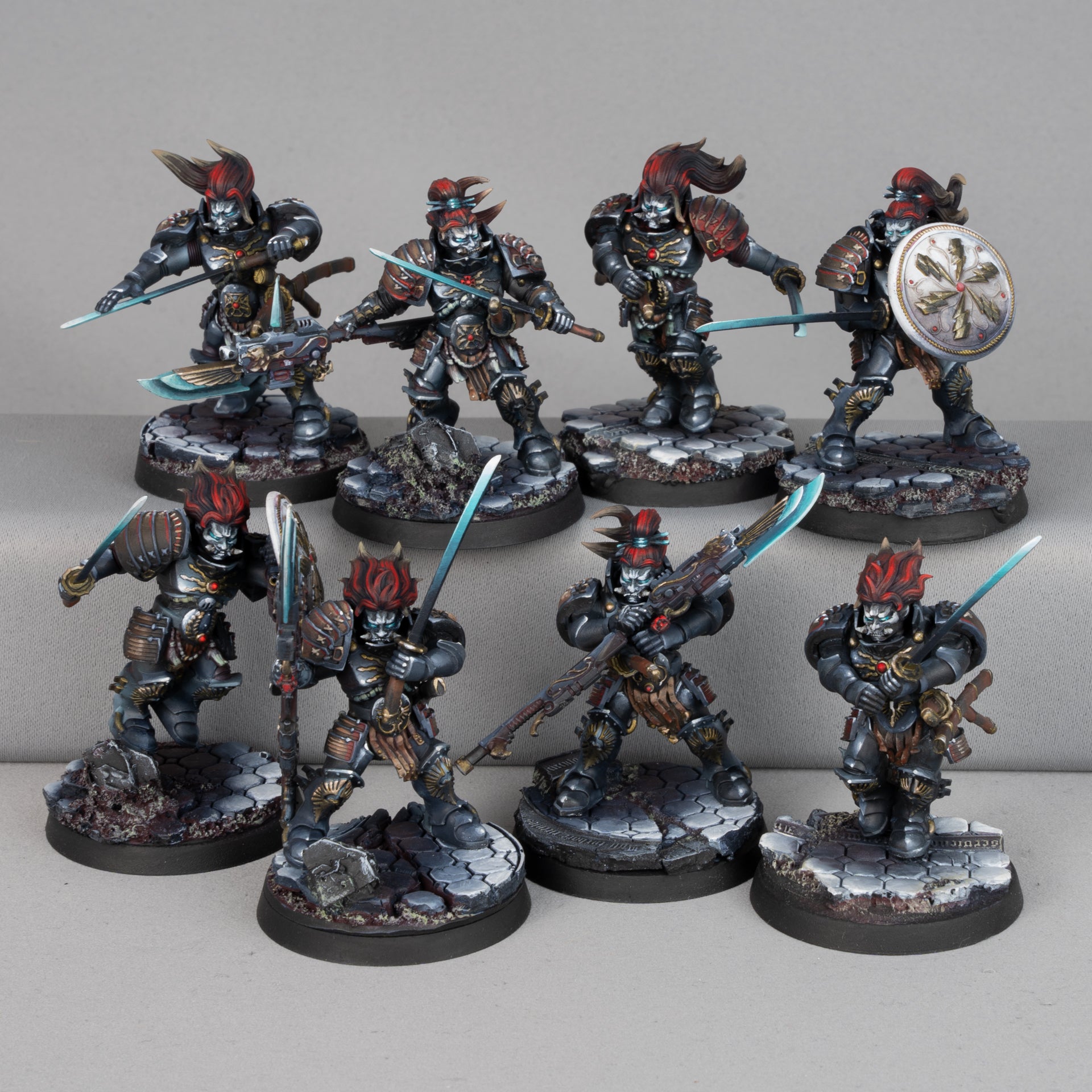 SAMURAI Custo heads, 6 pcs