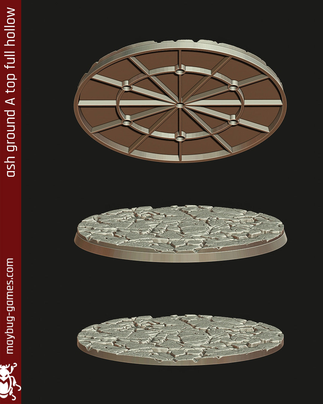 base Ash Ground A oval