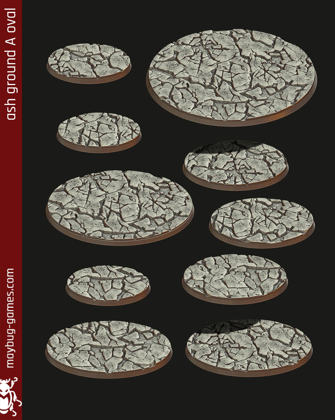 base Ash Ground A oval