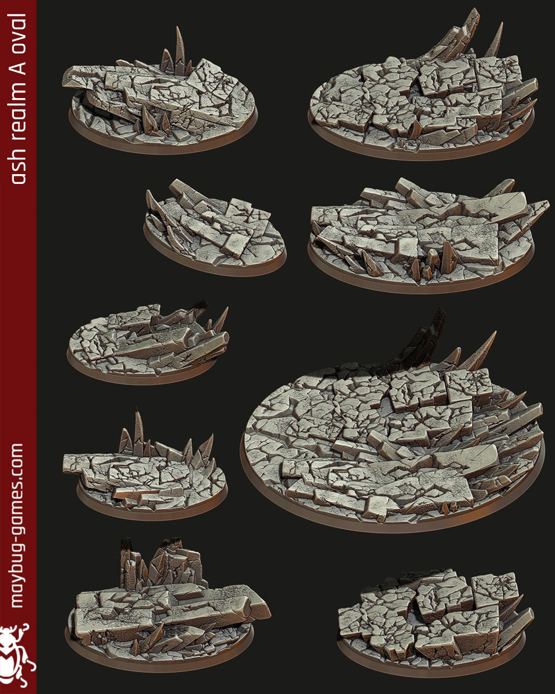 base Ash Realm A oval