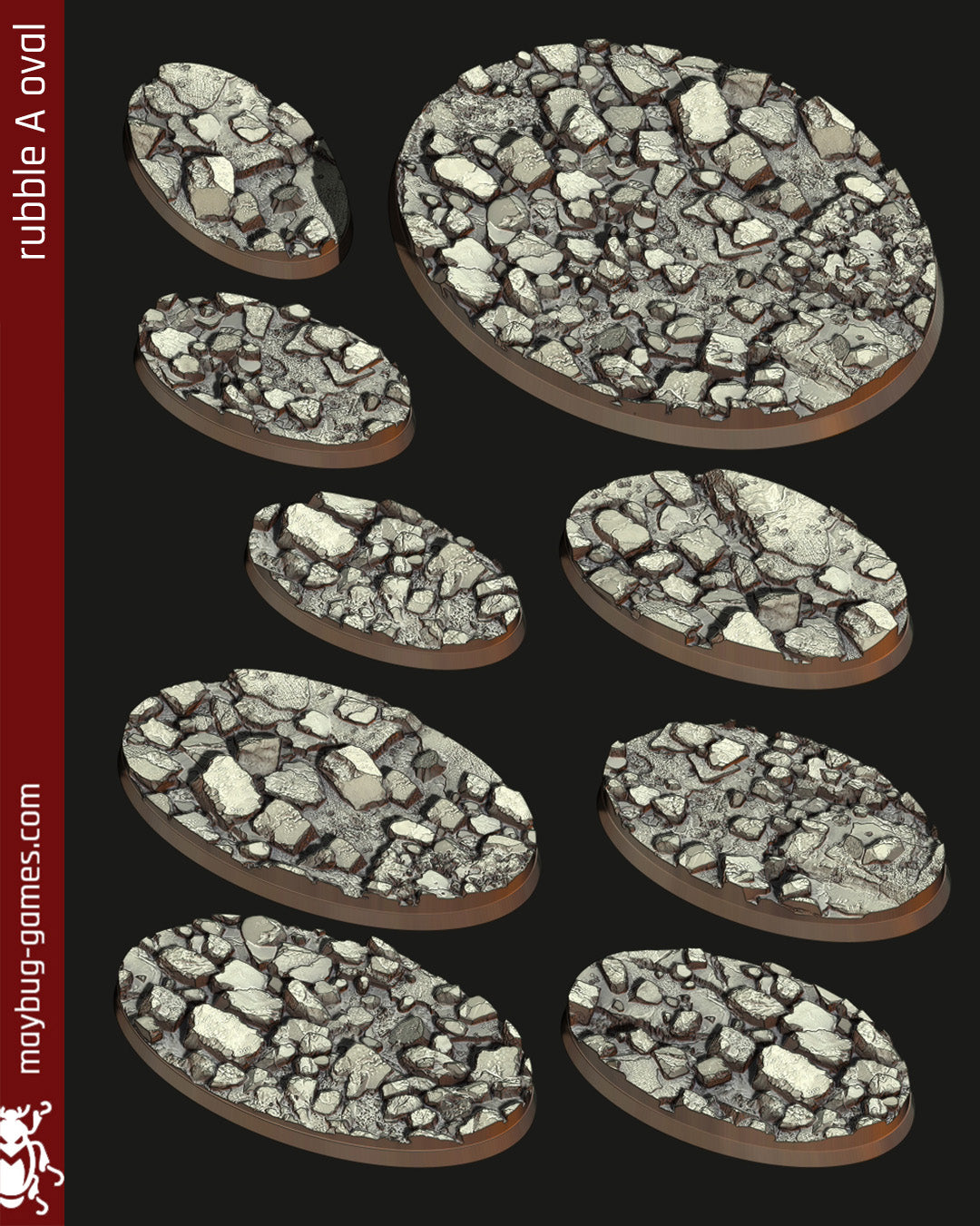 base Rubble A oval