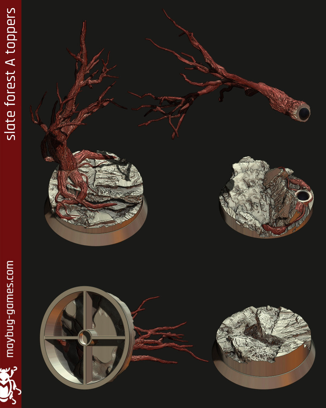 base Slate Forest A round