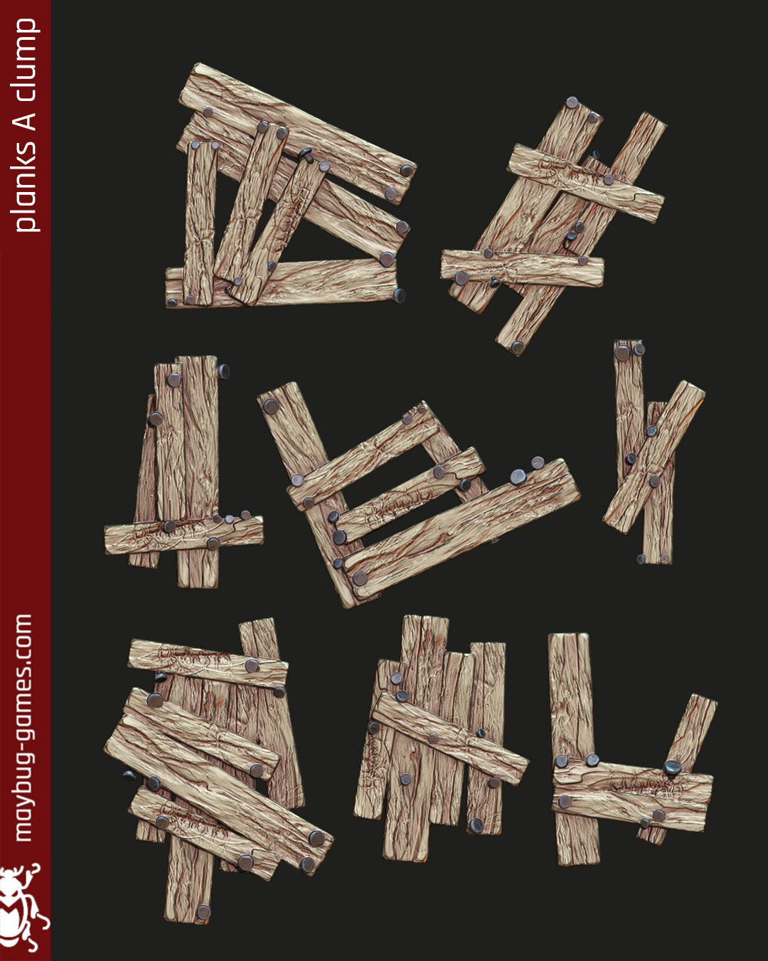 bits Trench Ground A planks A clump bits