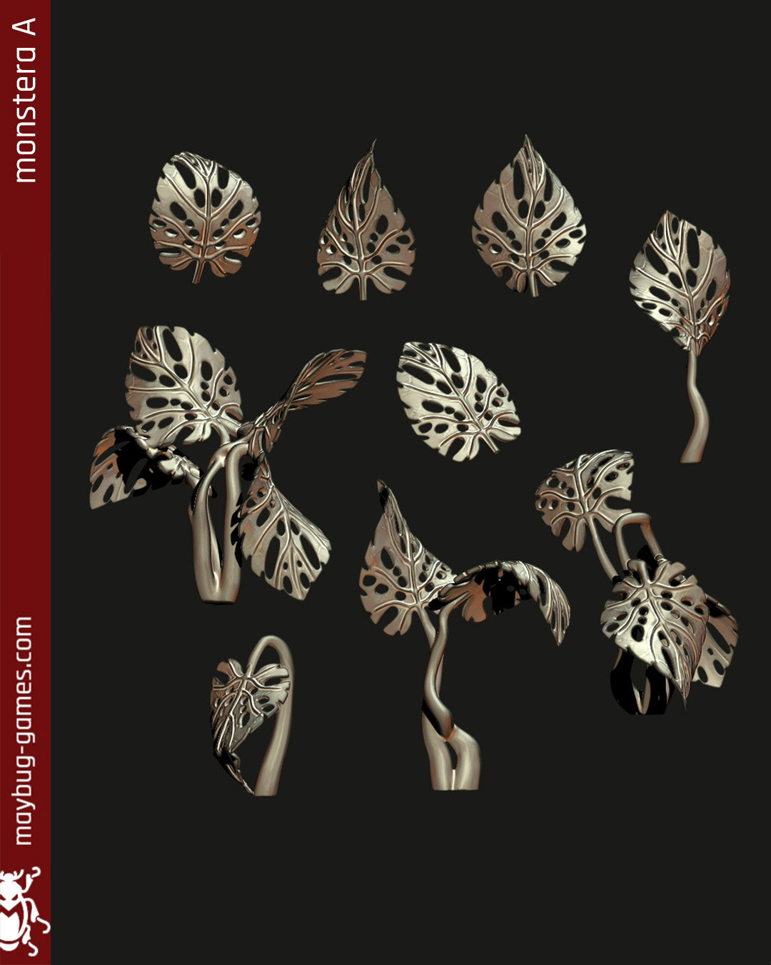mystic forest monstera A bits