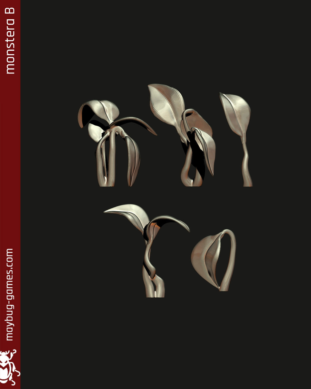 mystic forest monstera B bits
