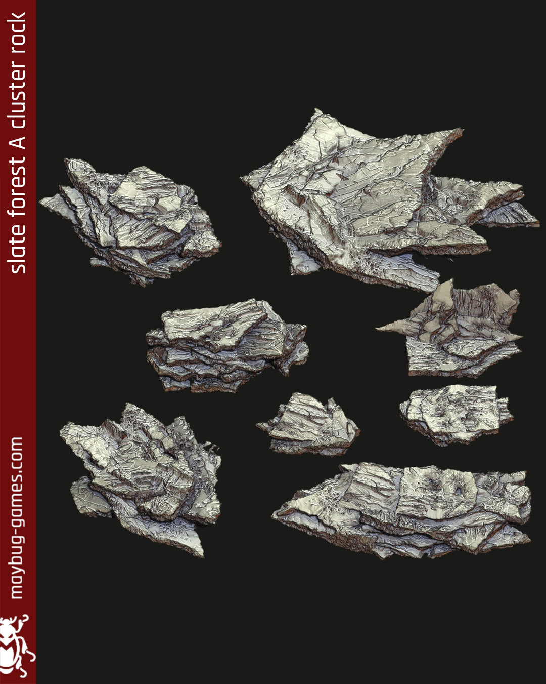 bits slate forest A cluster A bits