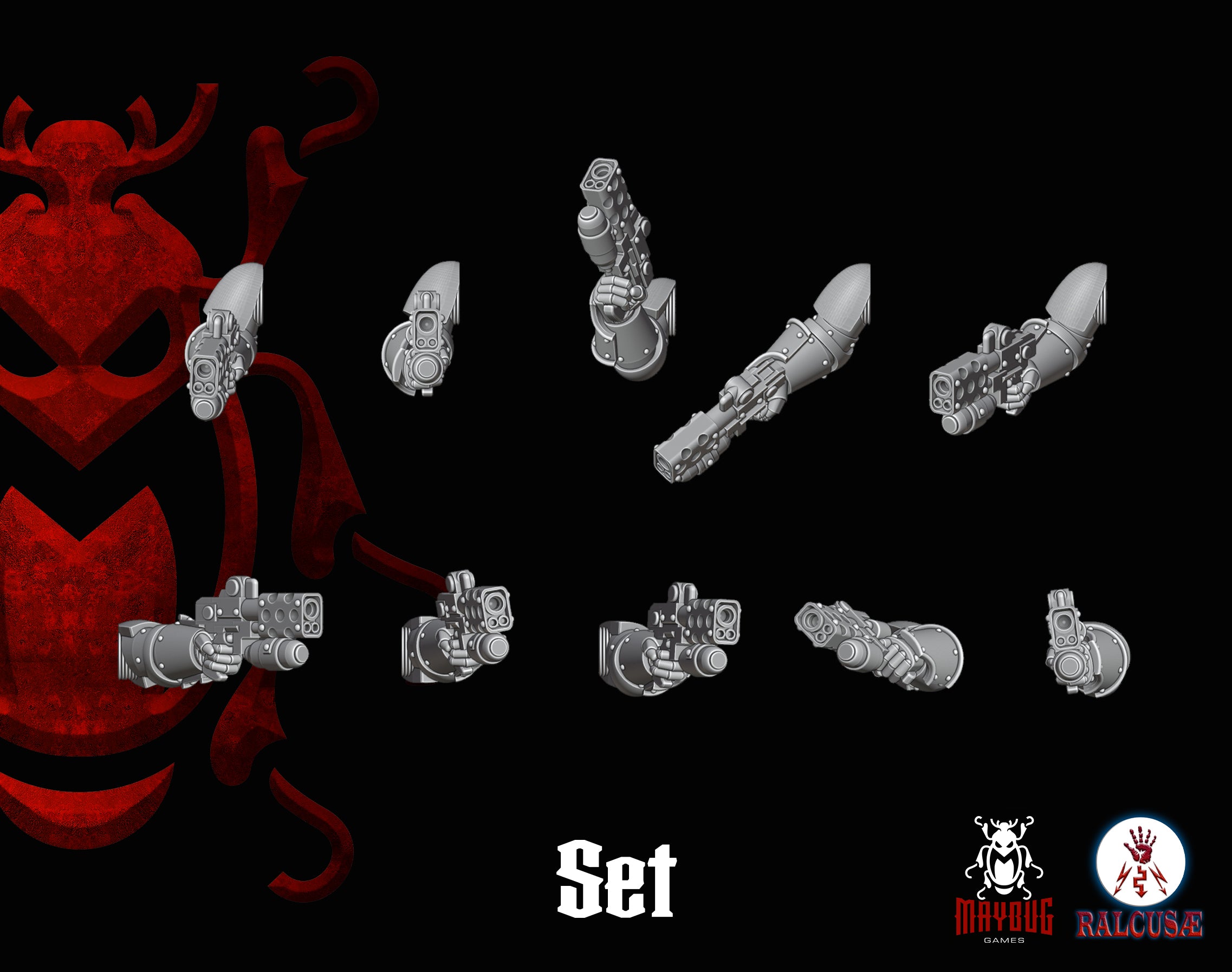 Heresy bits, M3 flame pistols