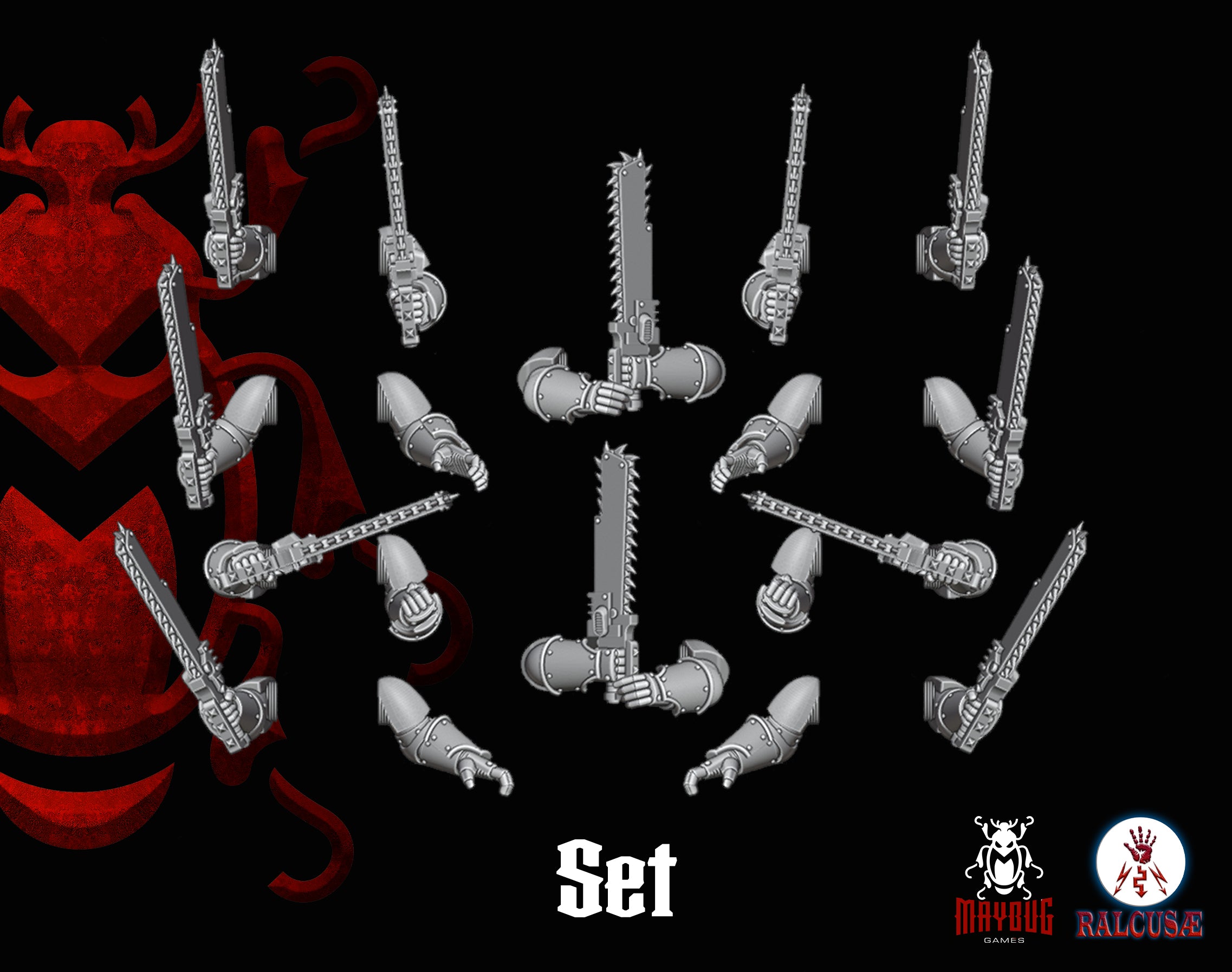 Heresy bits, M3 Chainswords