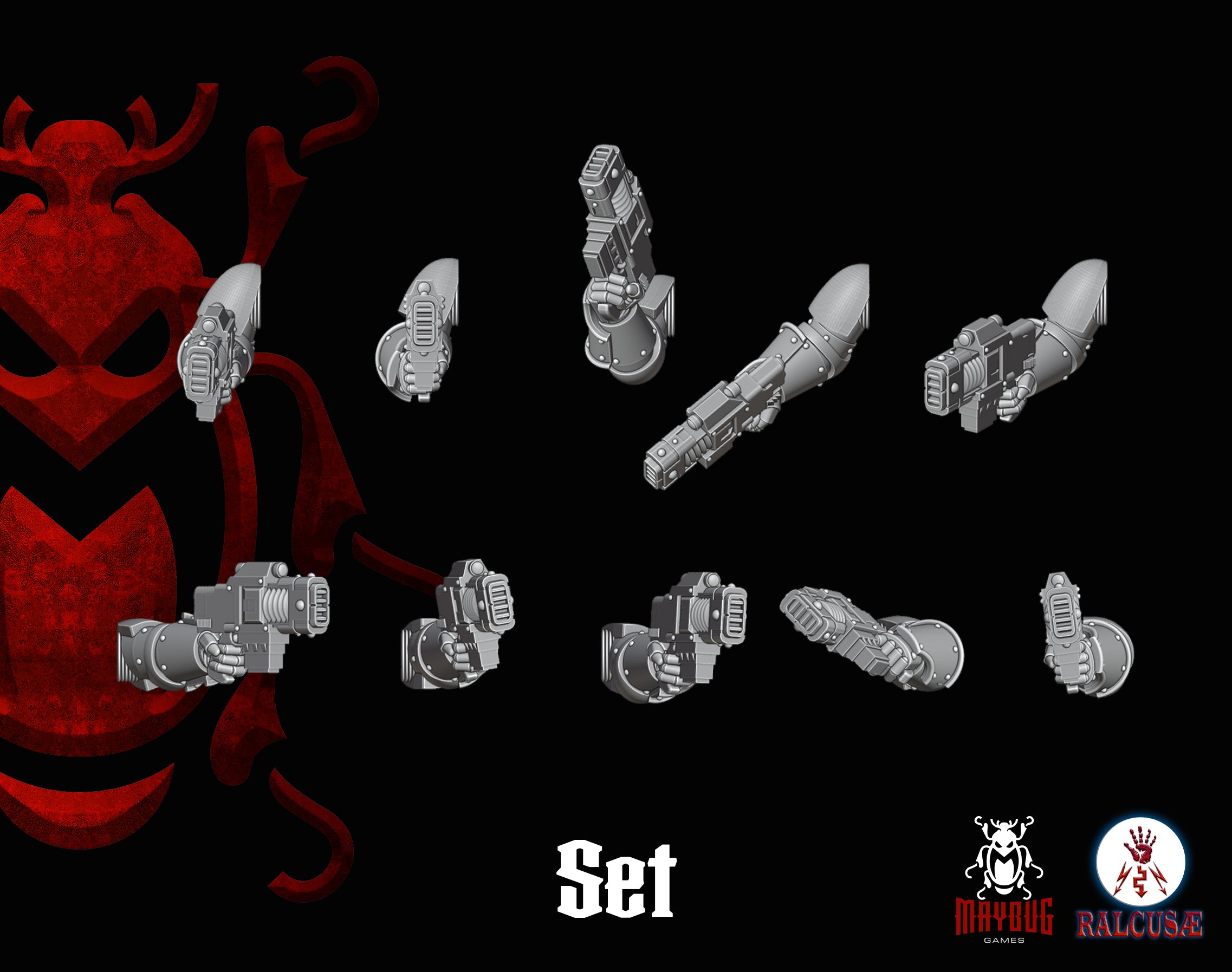 Heresy bits, M3 volt pistols