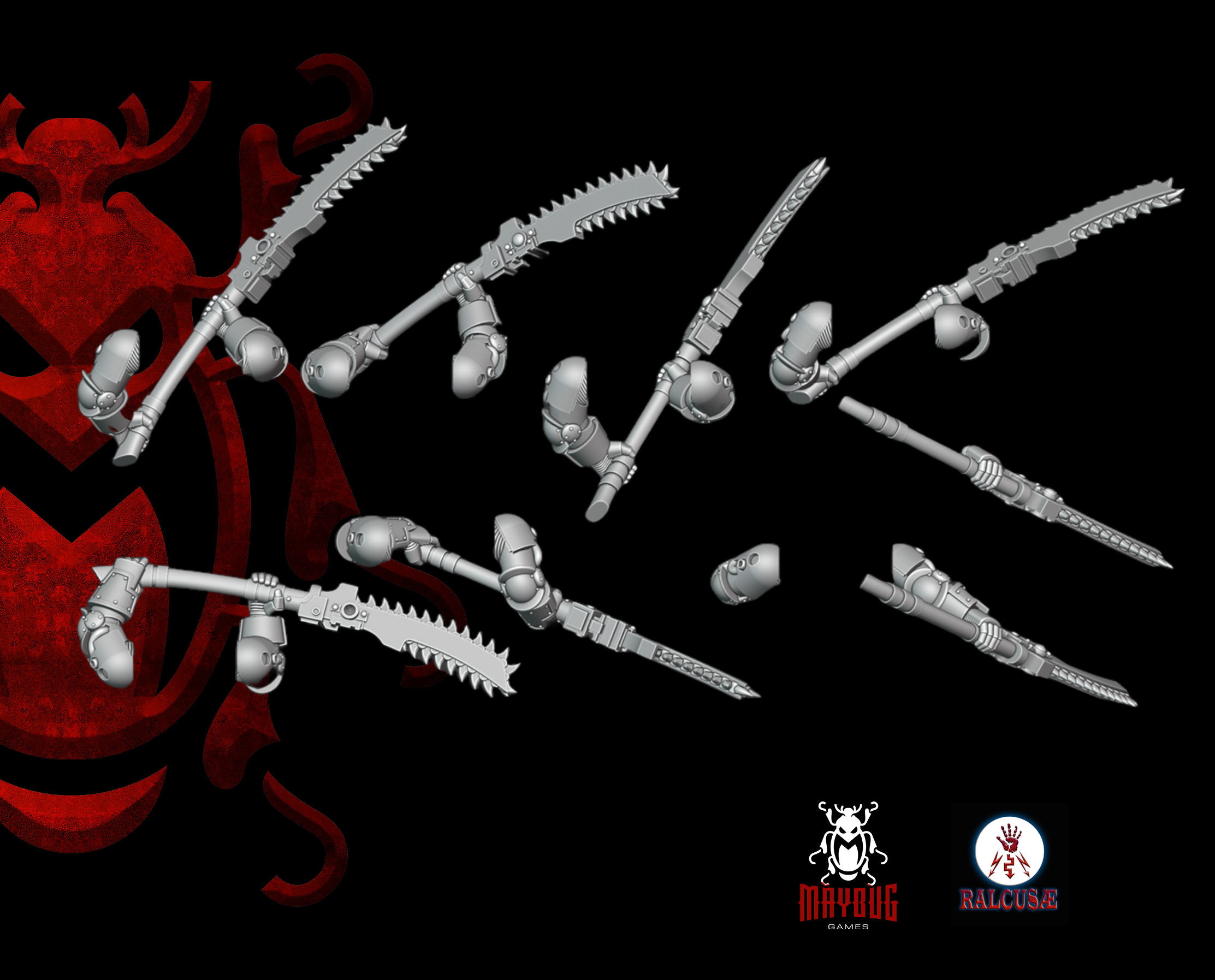 M3 Chain-glaive Arms