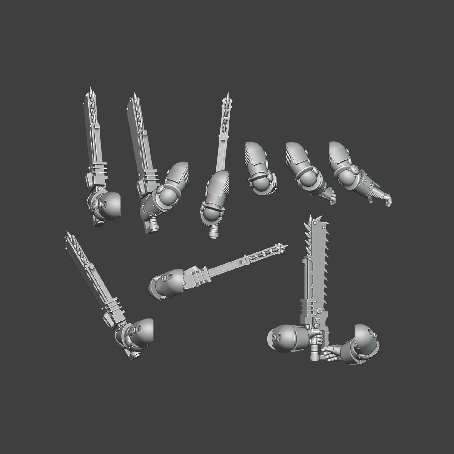 Heresy bits, M3 Chainswords