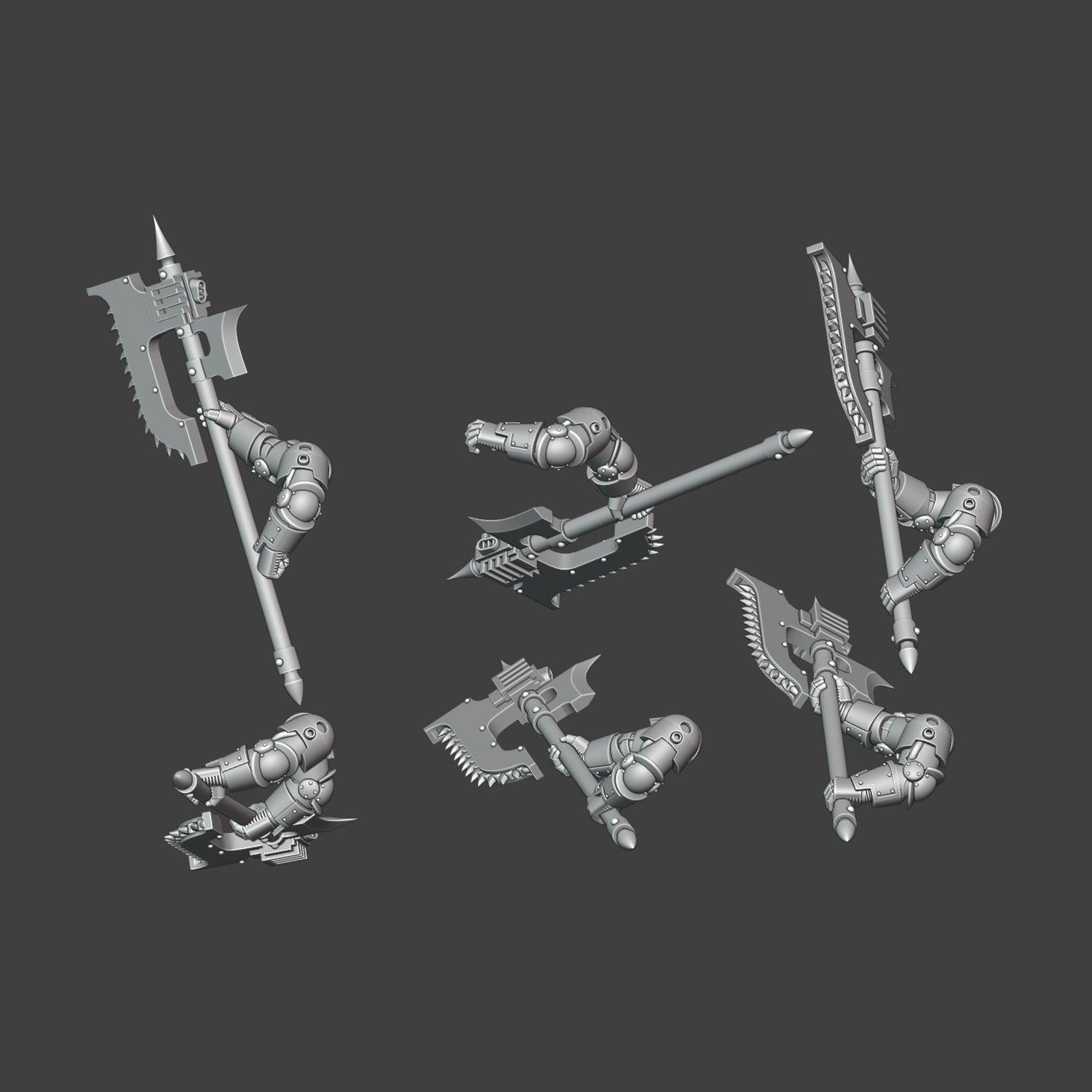 Heresy bits, M3 Excoriator Chainaxes