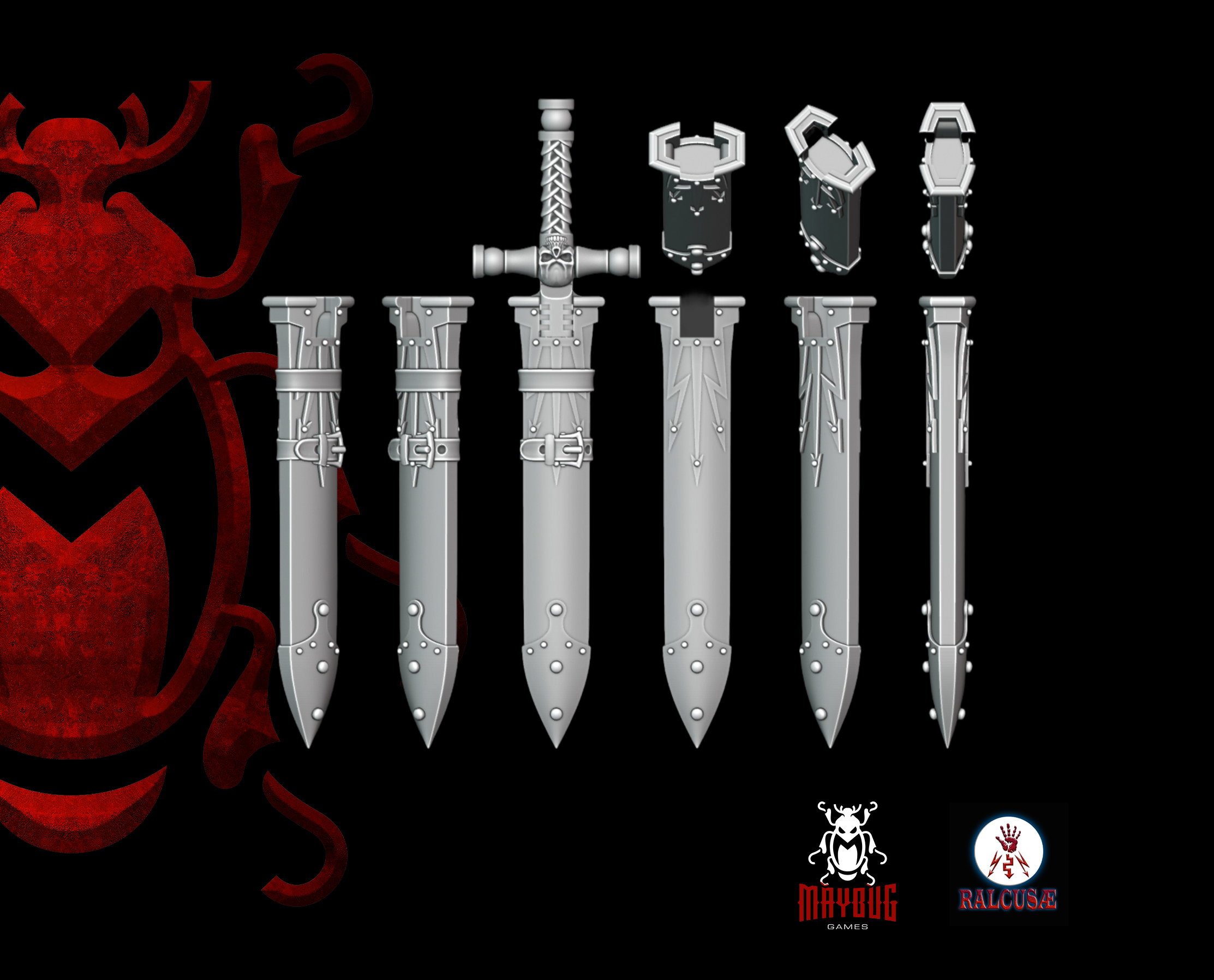 Heresy bits, M3 Power swords