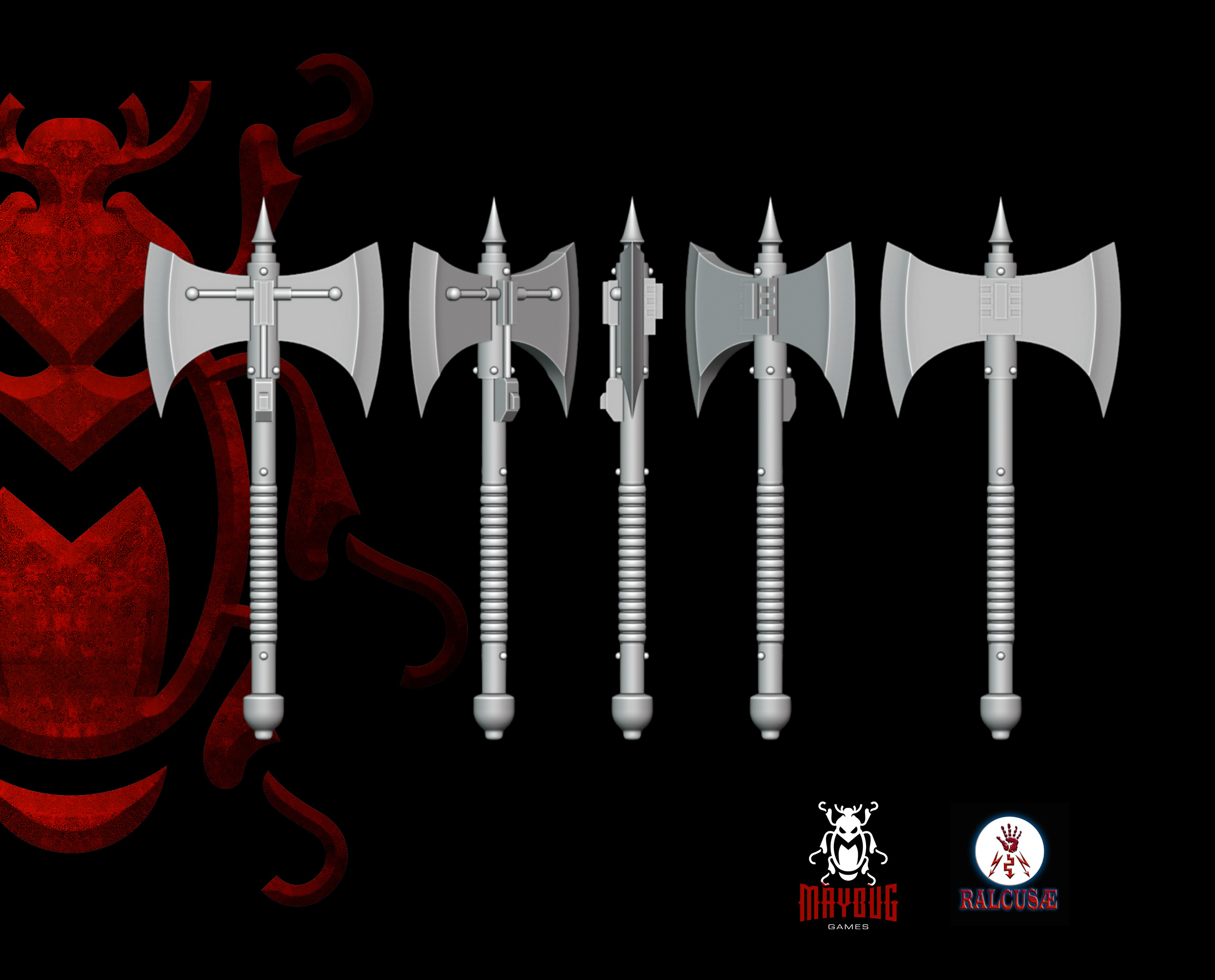 M3 Heavy Power Axe Arms