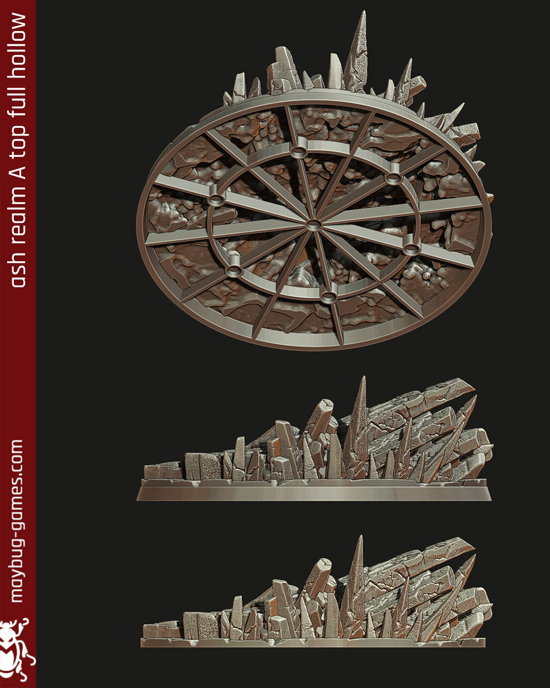 base Ash Realm A oval