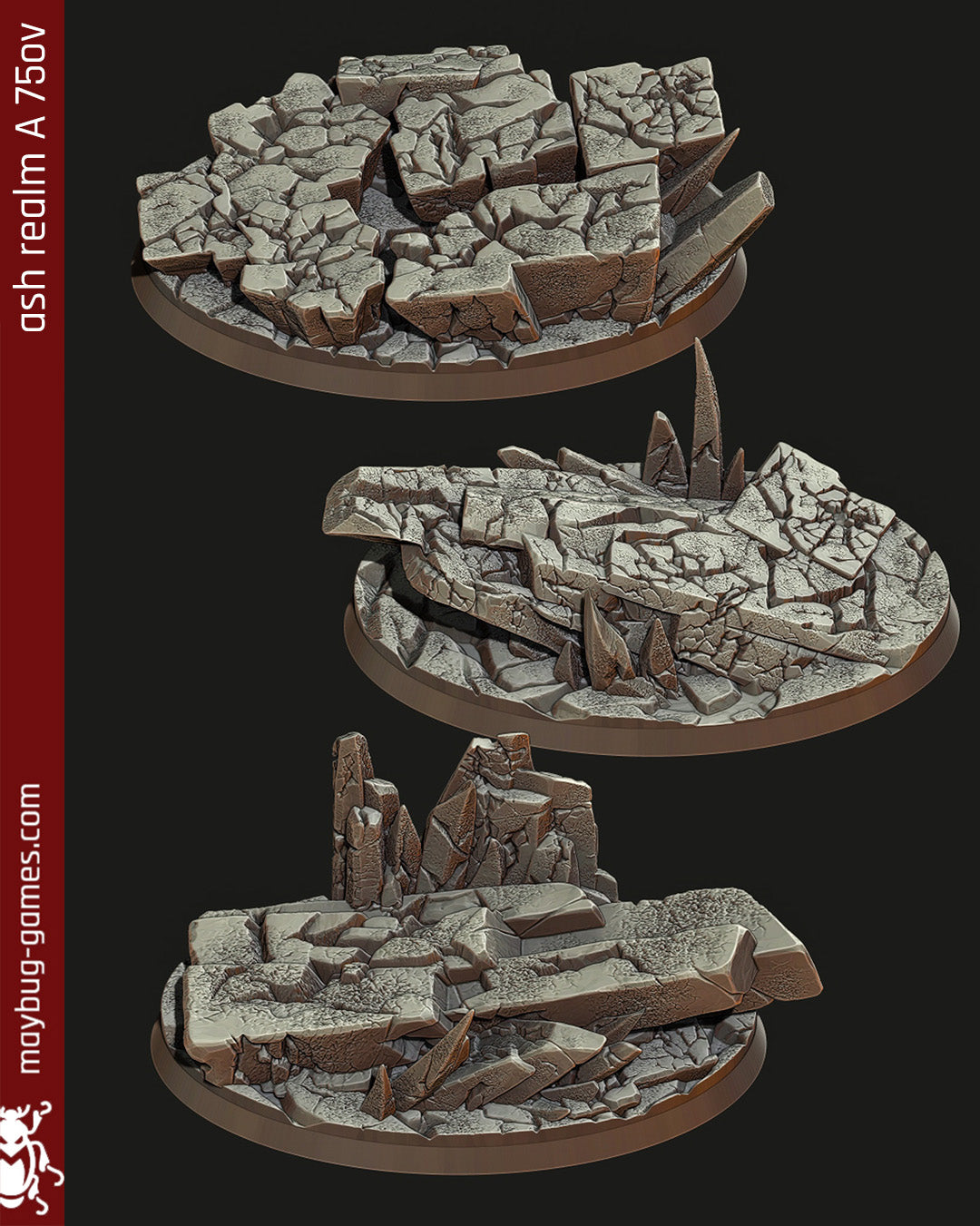 base Ash Realm A oval