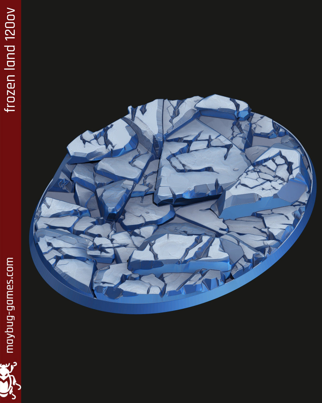 base Frozen Land A oval