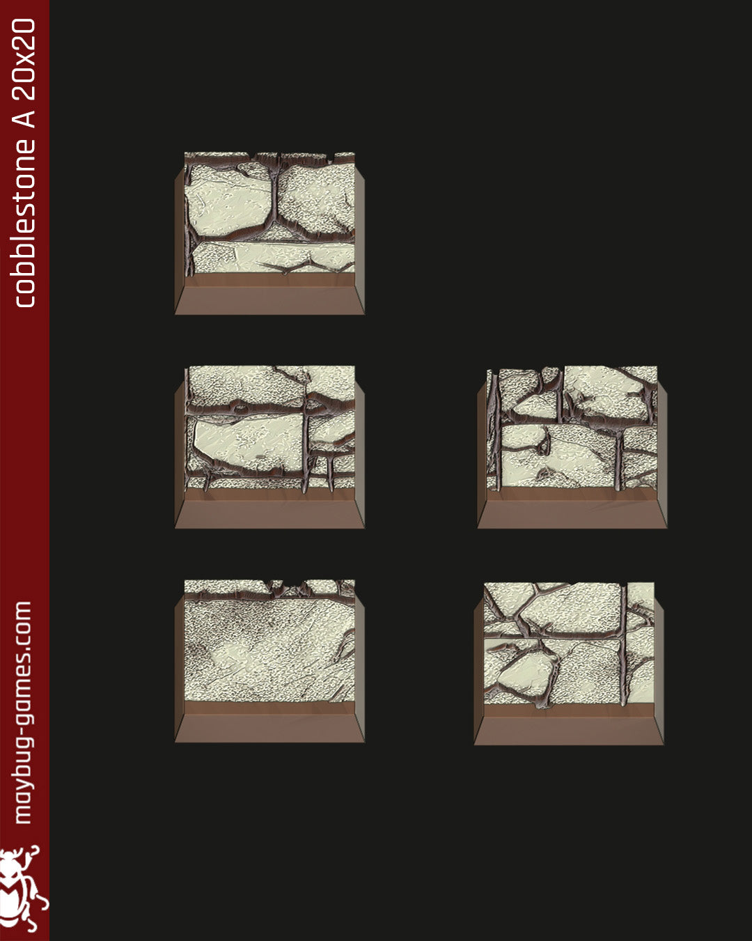 Base cobblestone A rectangle