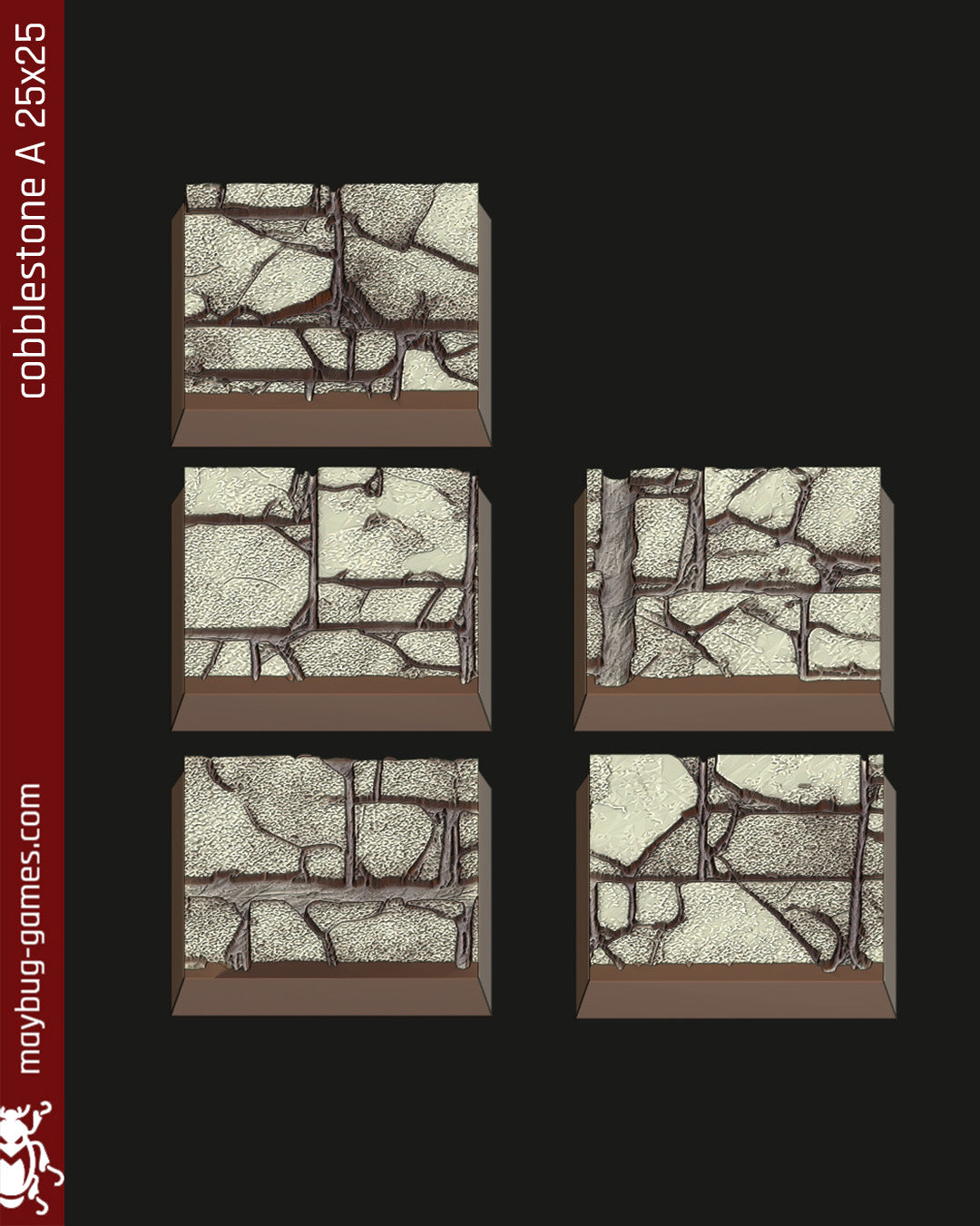 Base cobblestone A rectangle
