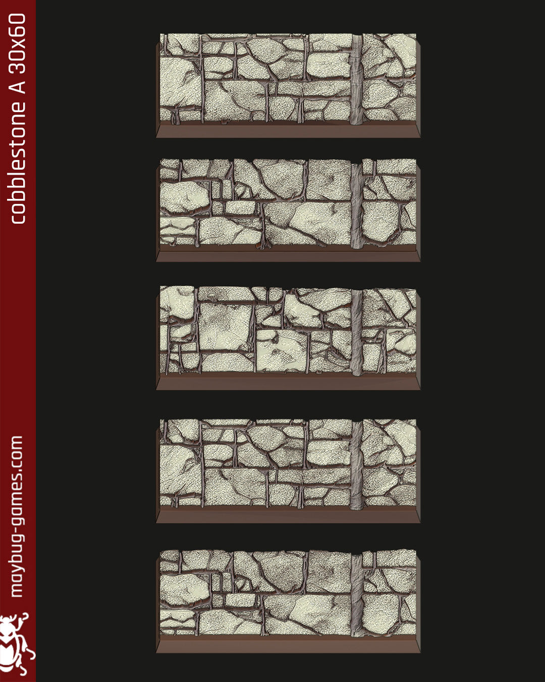 Base cobblestone A rectangle