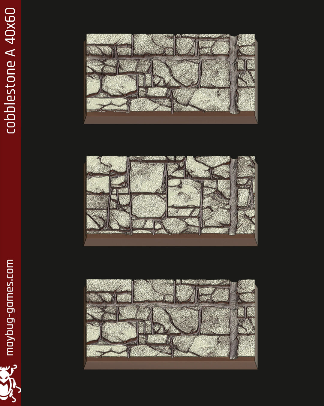Base cobblestone A rectangle