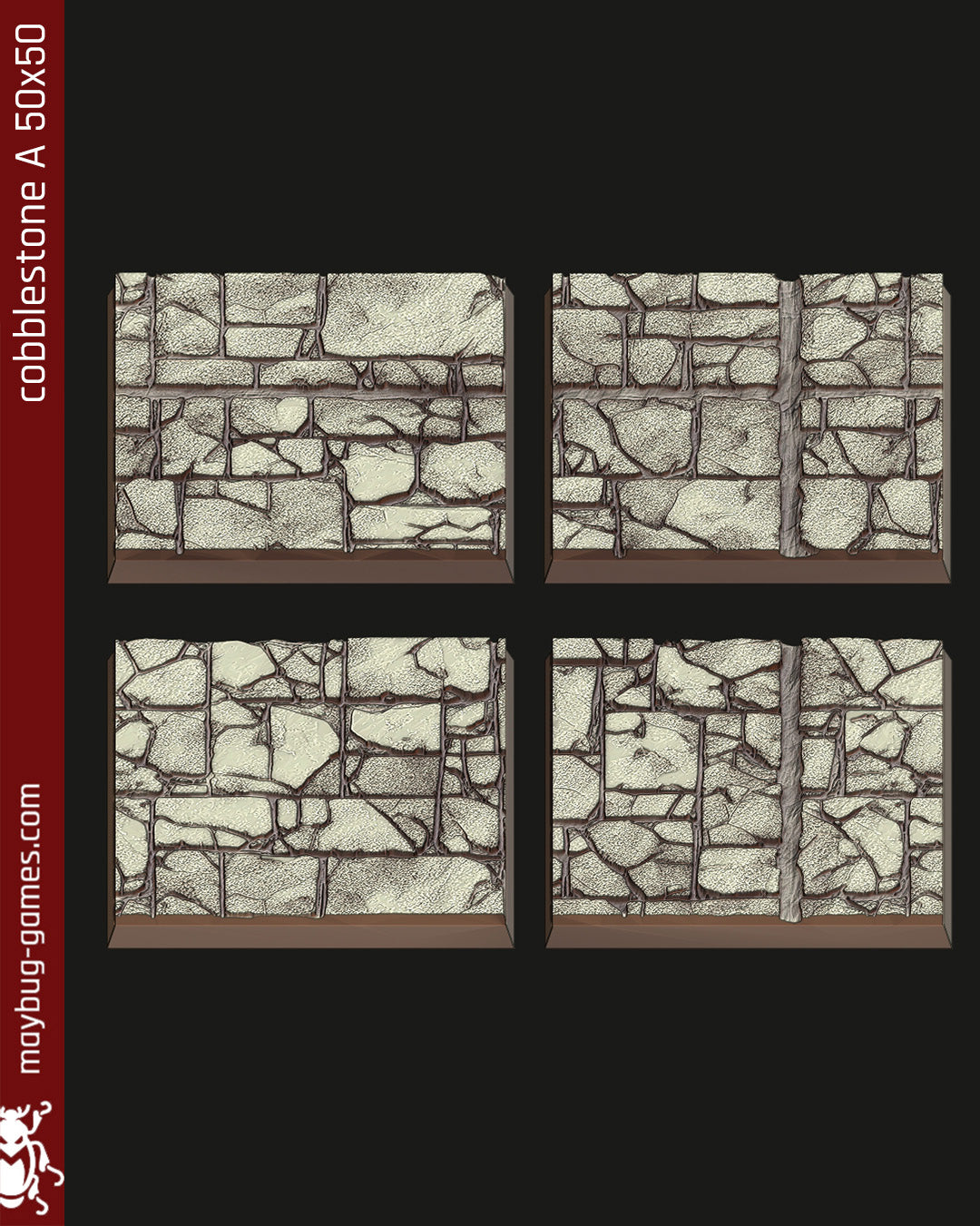 Base cobblestone A rectangle
