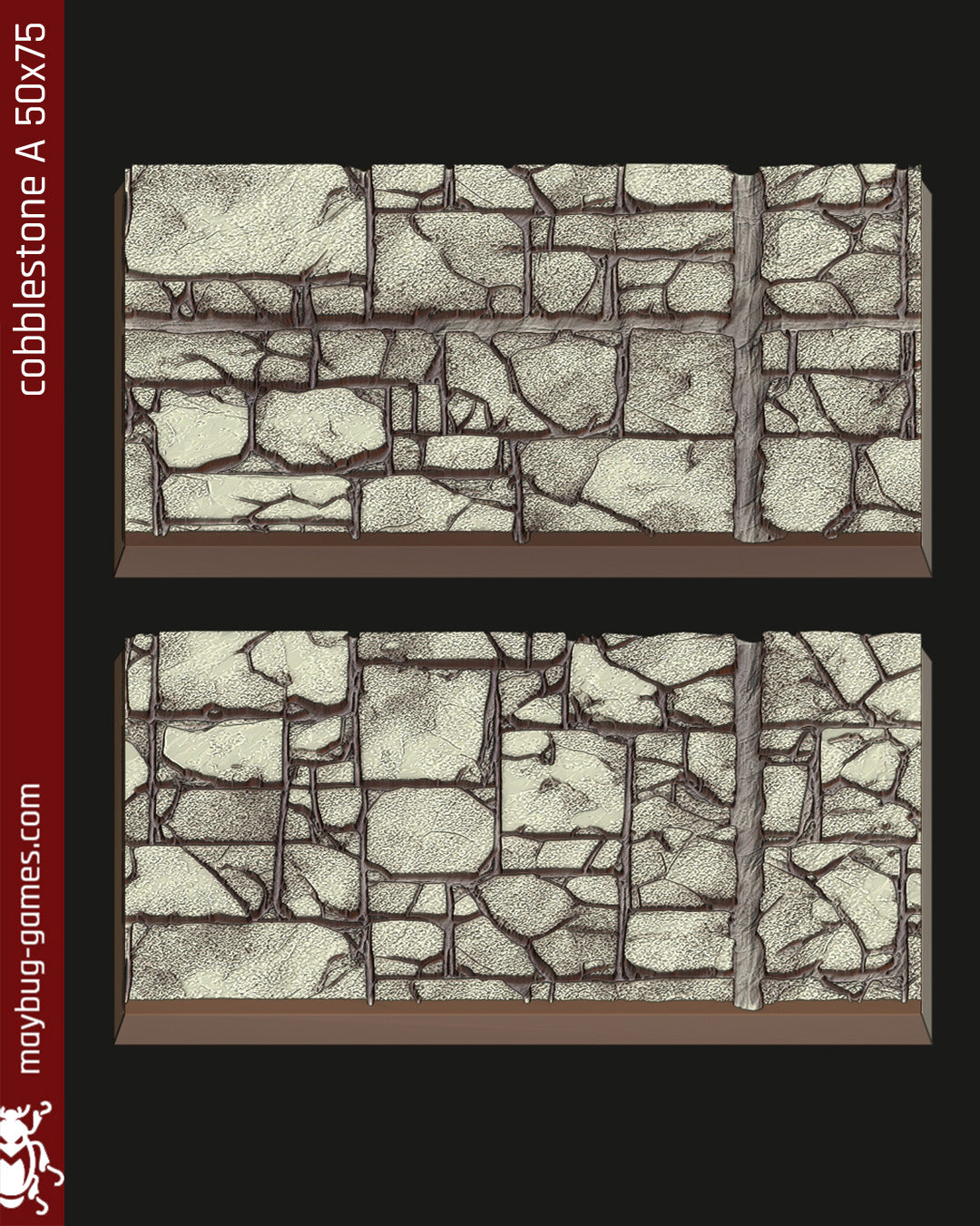 Base cobblestone A rectangle