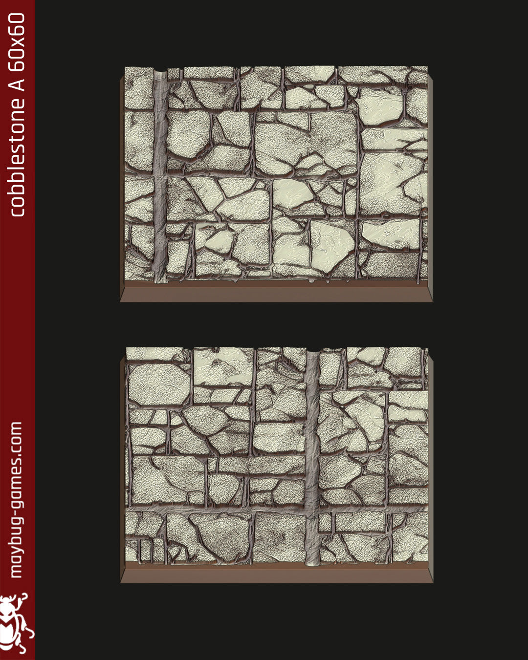 Base cobblestone A rectangle