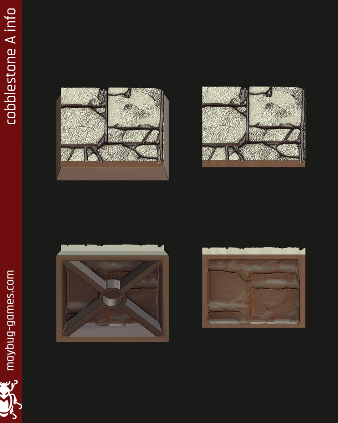 Base cobblestone A rectangle