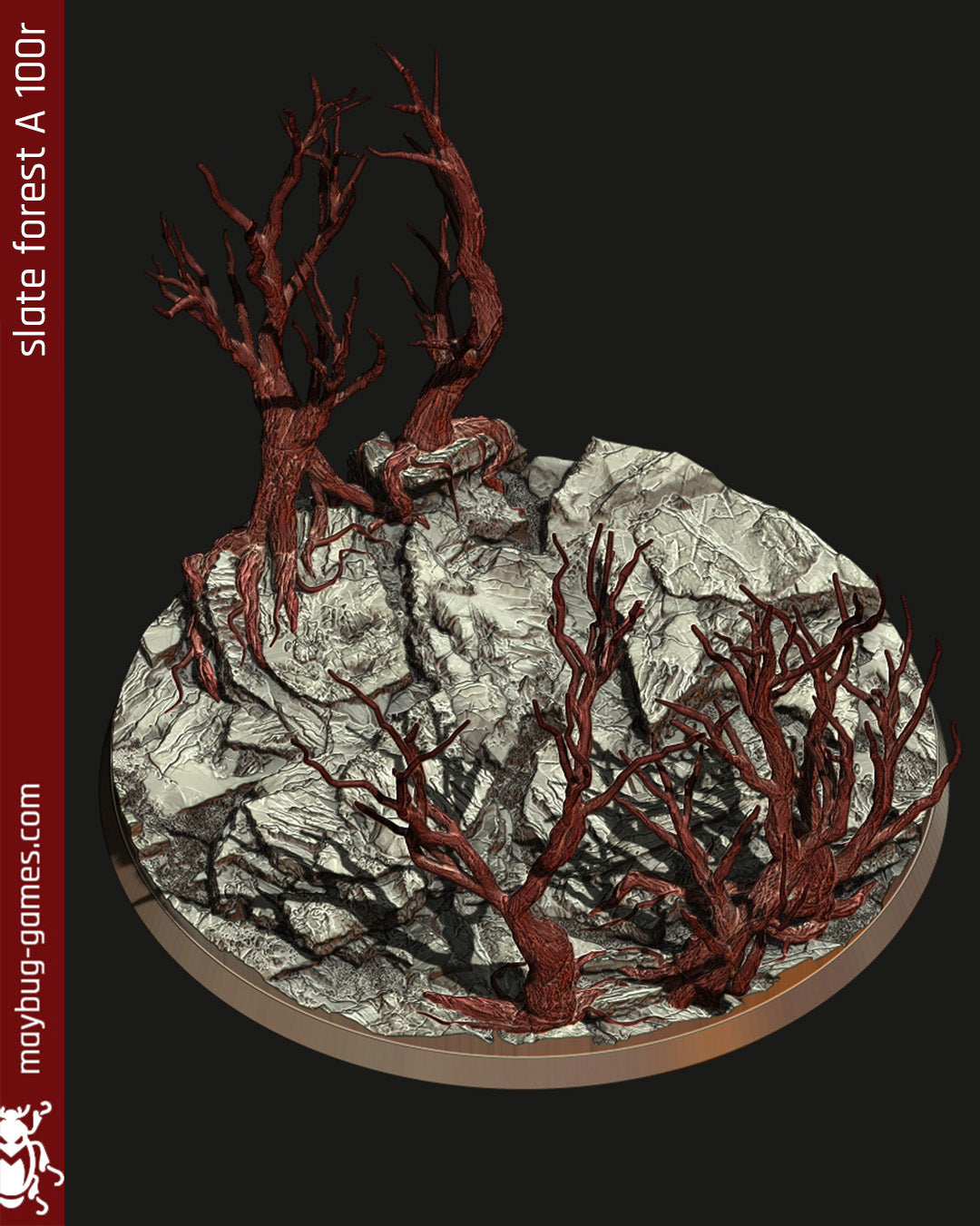 base Slate Forest A round