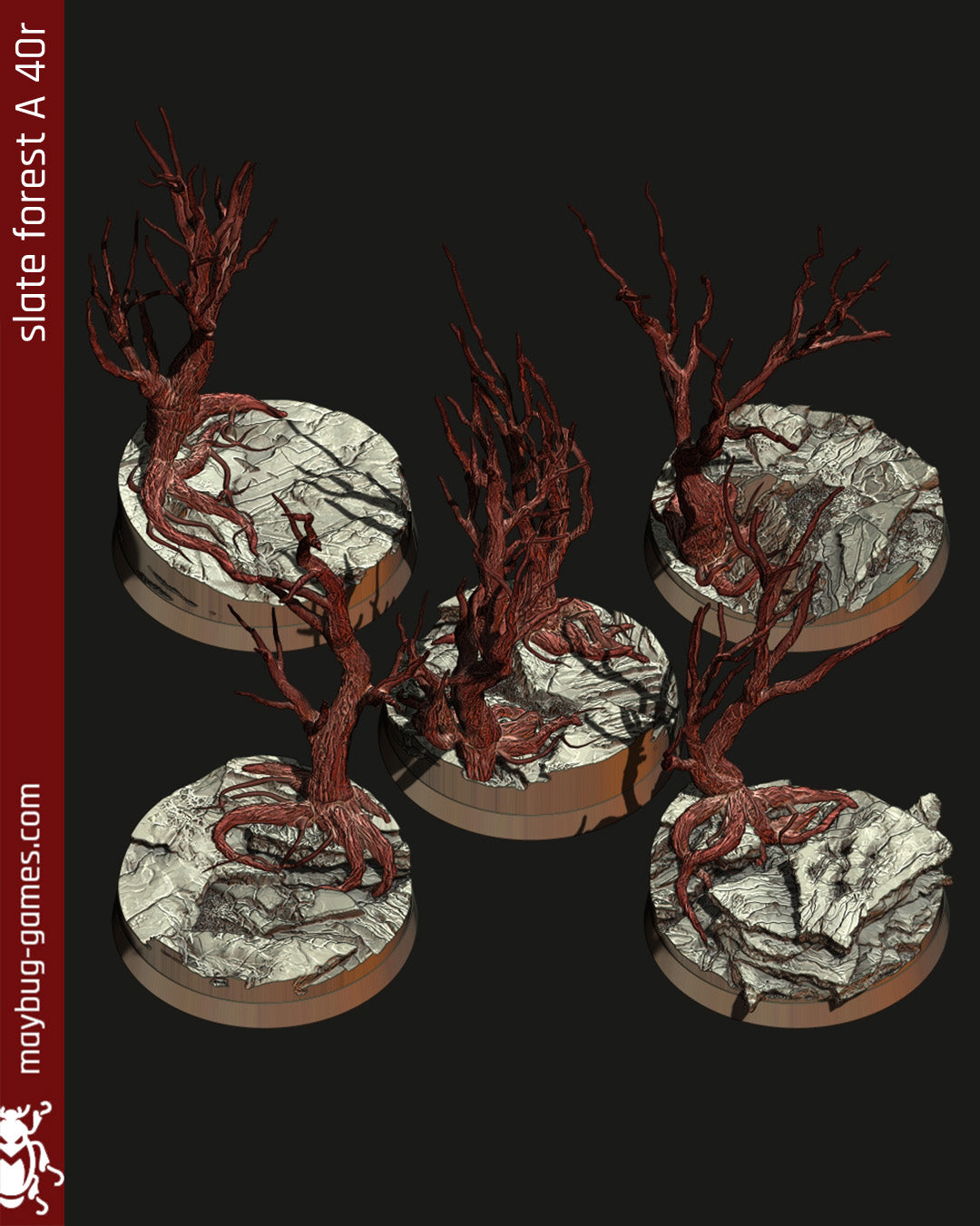 base Slate Forest A round
