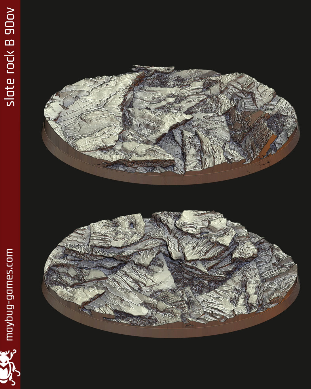 base Slate Rock B oval