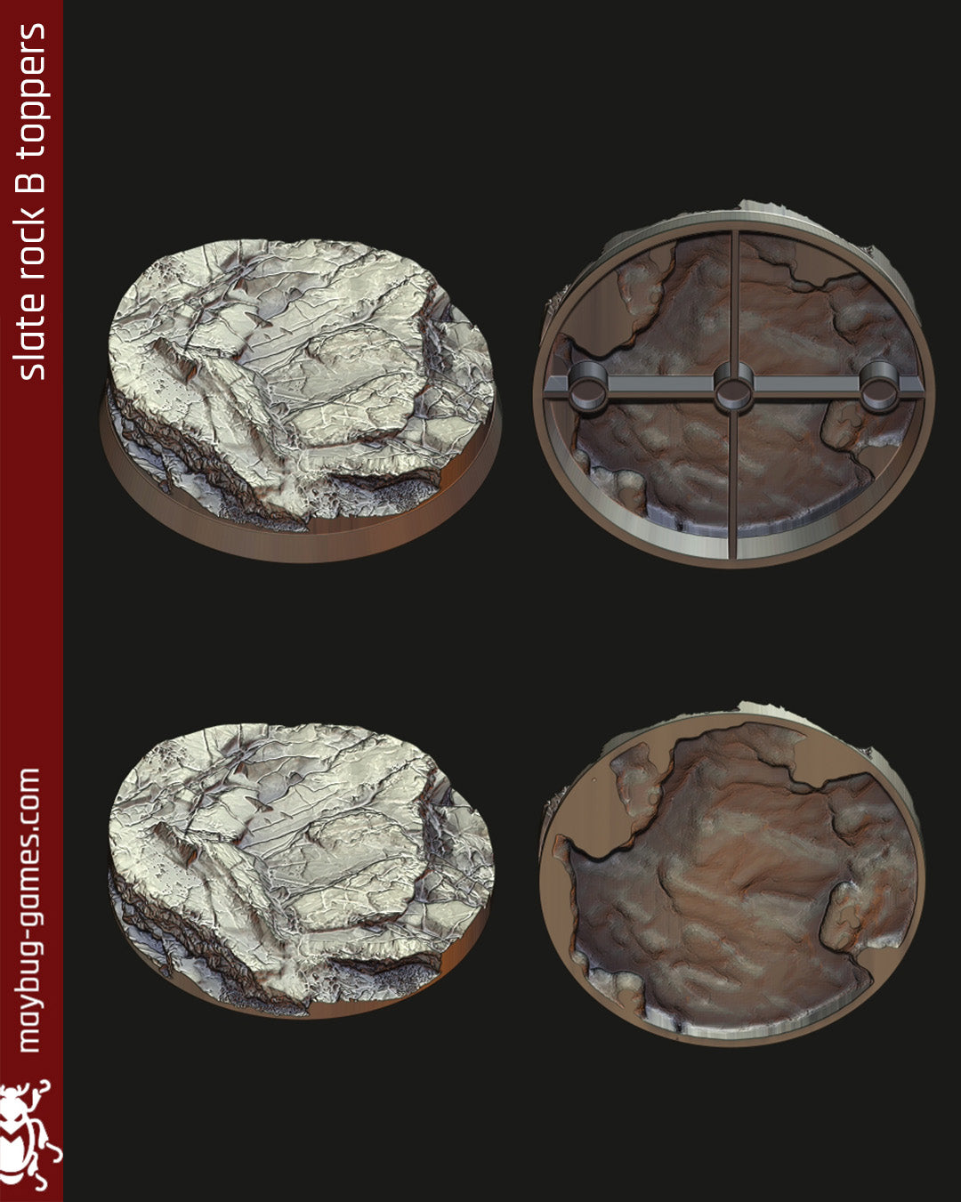 base Slate Rock B oval