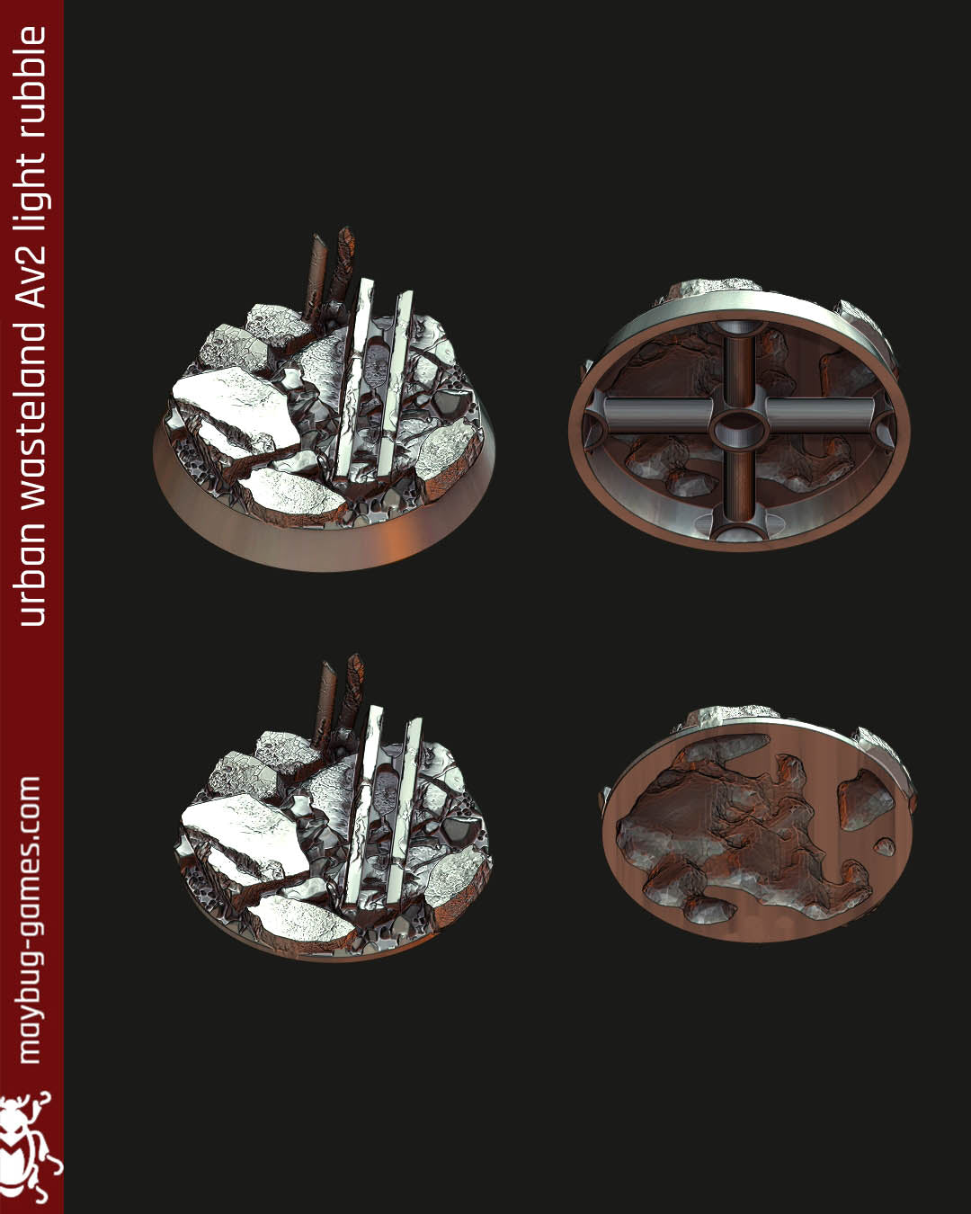 base Urban Wasteland Av2 light rubble
