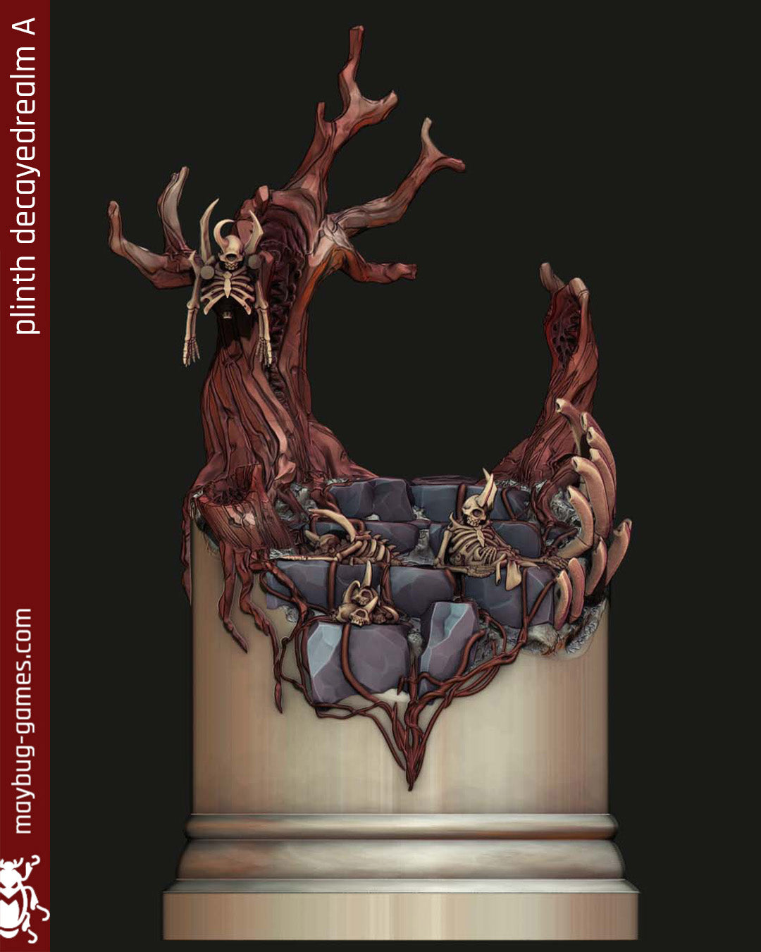 plinth decayed realm A plinth 70mm round A