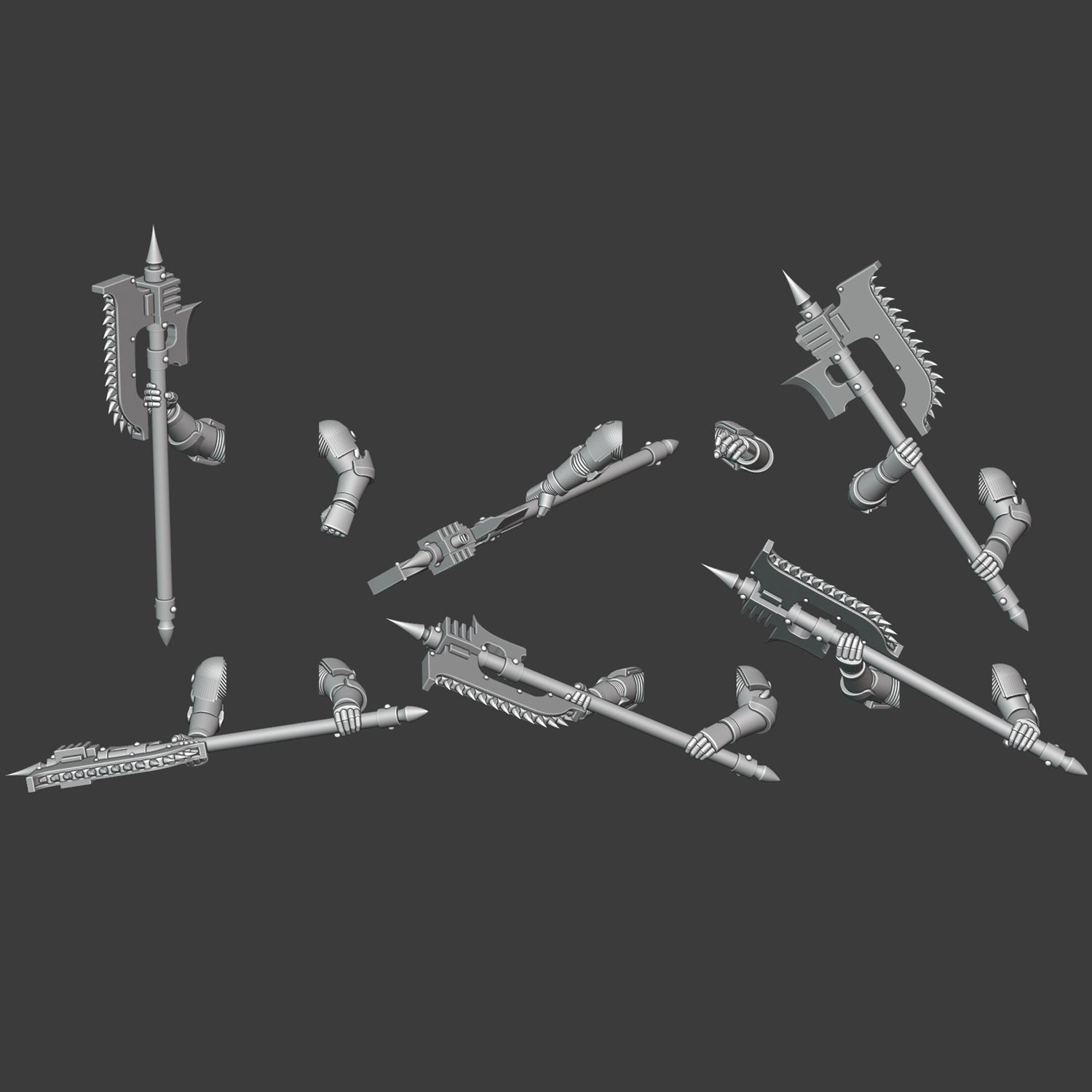 M6 Excoriator Chainaxes